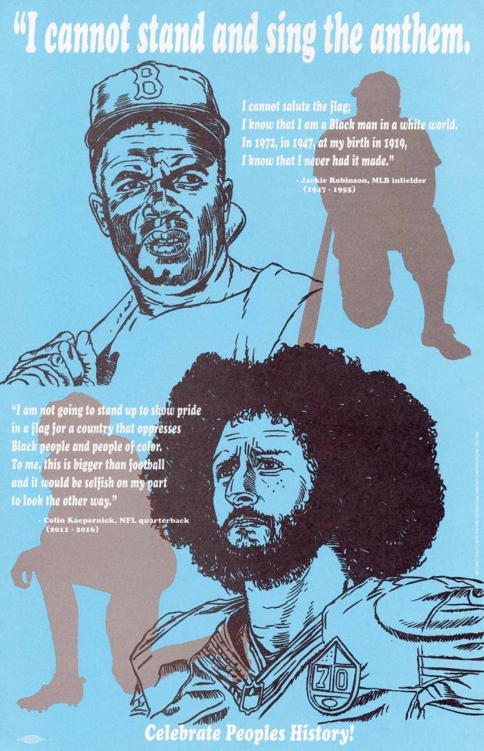 Take A Knee Protests Celebrating People S History Poster Series Art Gallery Grand Valley State University